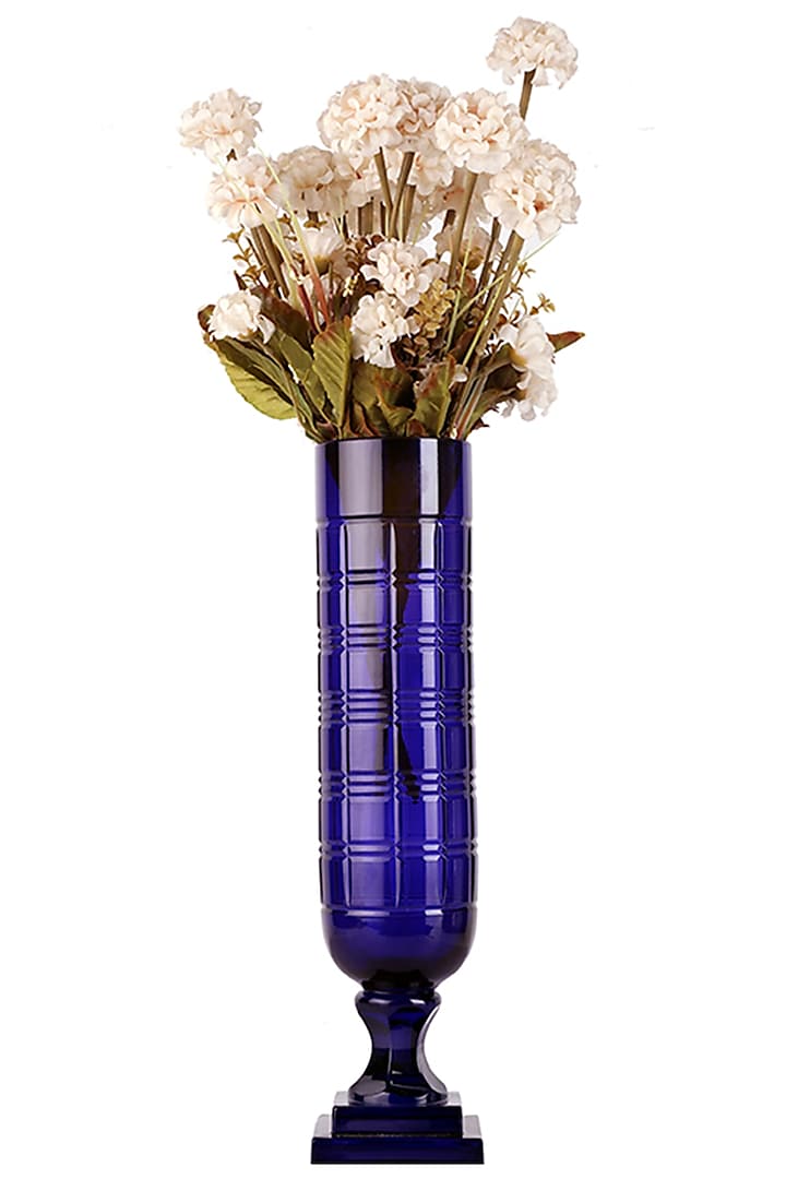 Purple Slim Glass Vase by H2H