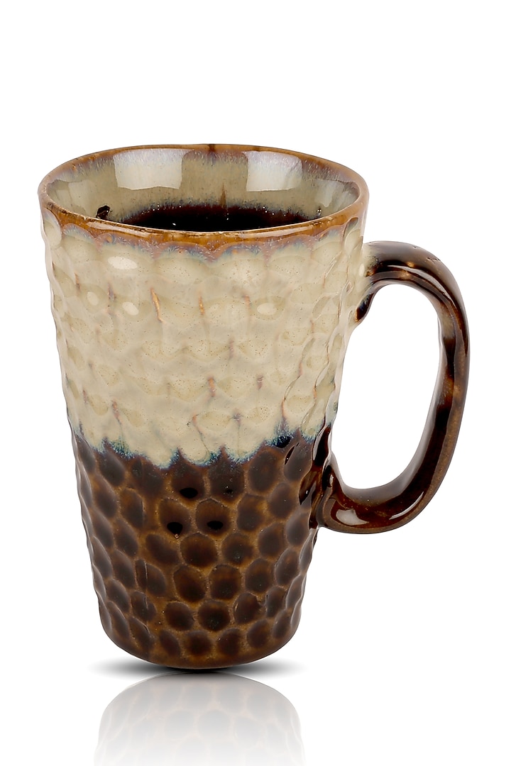 Ivory & Cocoa Tea Mugs (Set of 2) by H2H at Pernia's Pop Up Shop