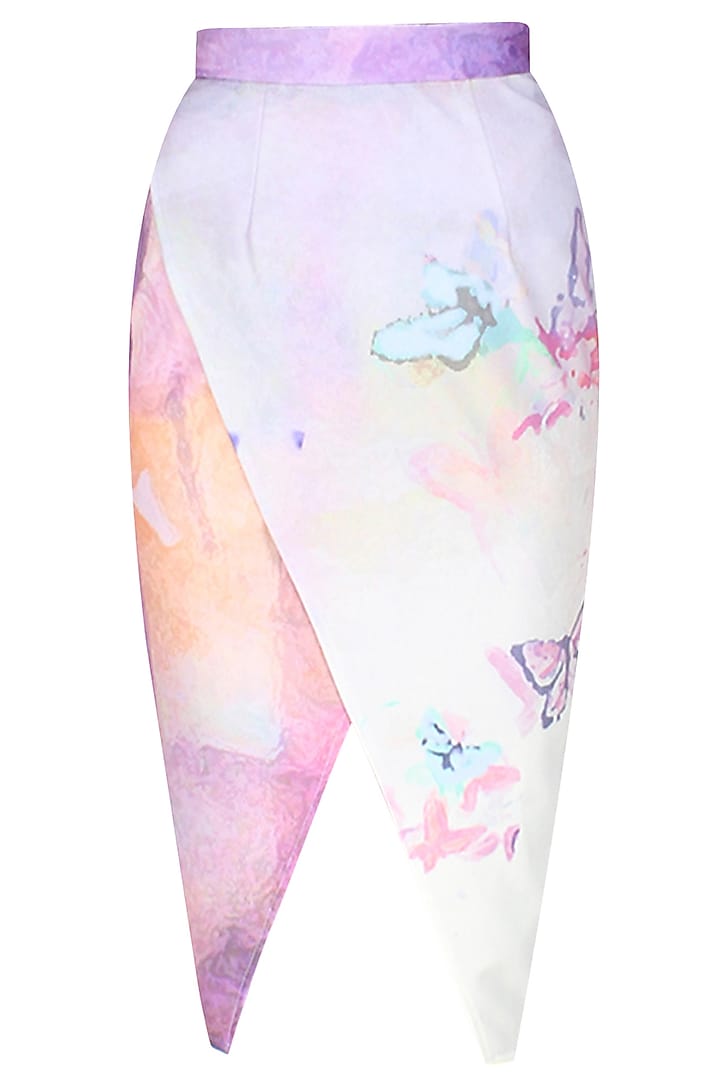 Digital print fairy tale skirt by Hema Kaul