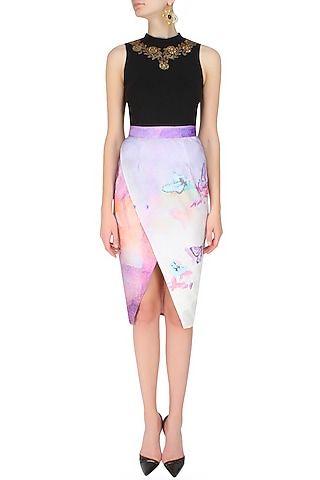 Digital print fairy tale skirt by Hema Kaul