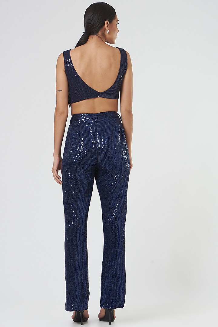 Blue Net Pants by The Hem'd at Pernia's Pop Up Shop