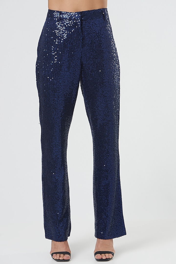 Blue Net Pants by The Hem'd at Pernia's Pop Up Shop