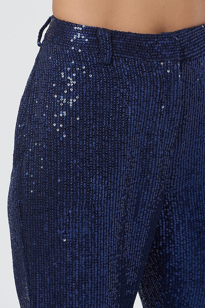 Blue Net Pants by The Hem'd at Pernia's Pop Up Shop