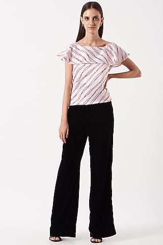 Black Velvet Pants by The Hem'd