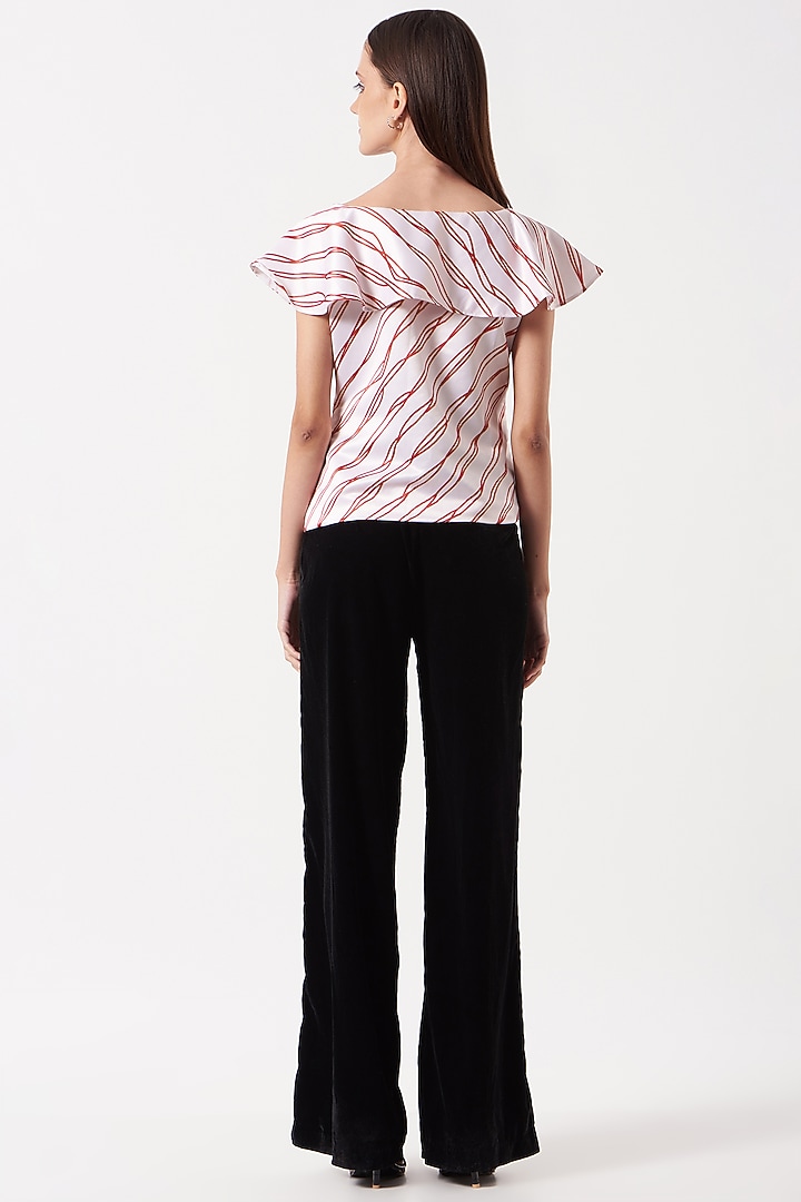 Black Velvet Pants by The Hem'd at Pernia's Pop Up Shop
