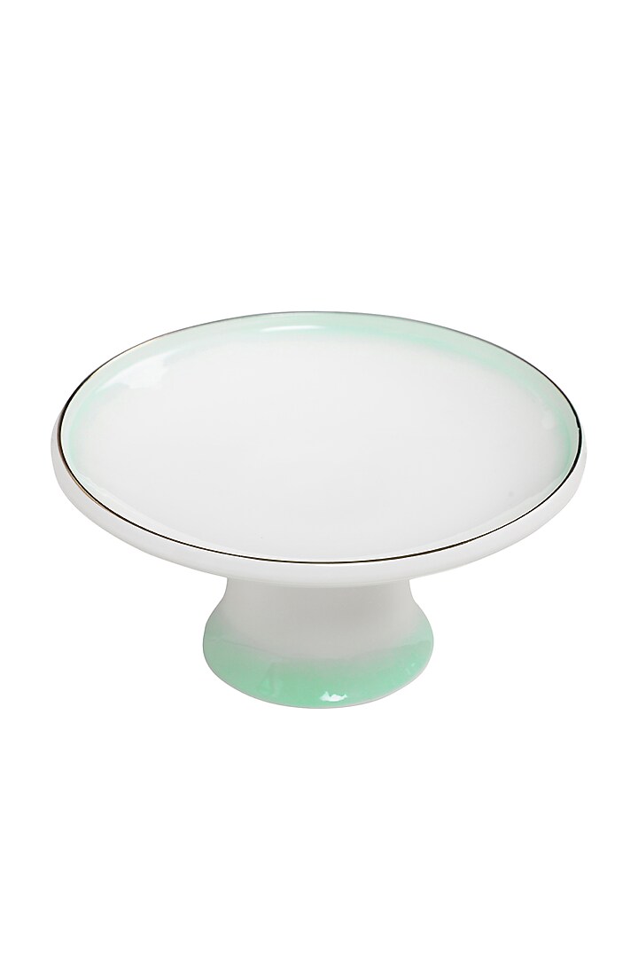 White & Green Ombre Cake Stand by Home Struck at Pernia's Pop Up Shop