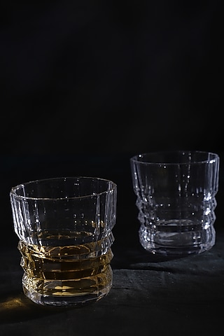 Transparent Whisky Glass Set (Set of 6) by Home Struck