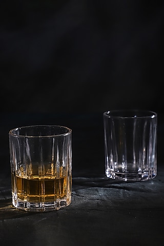 Transparent Whisky Glass Set (Set of 6) by Home Struck