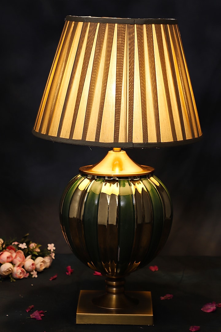 Emerald Green Ceramic Lamp Shade by Home Struck at Pernia's Pop Up Shop