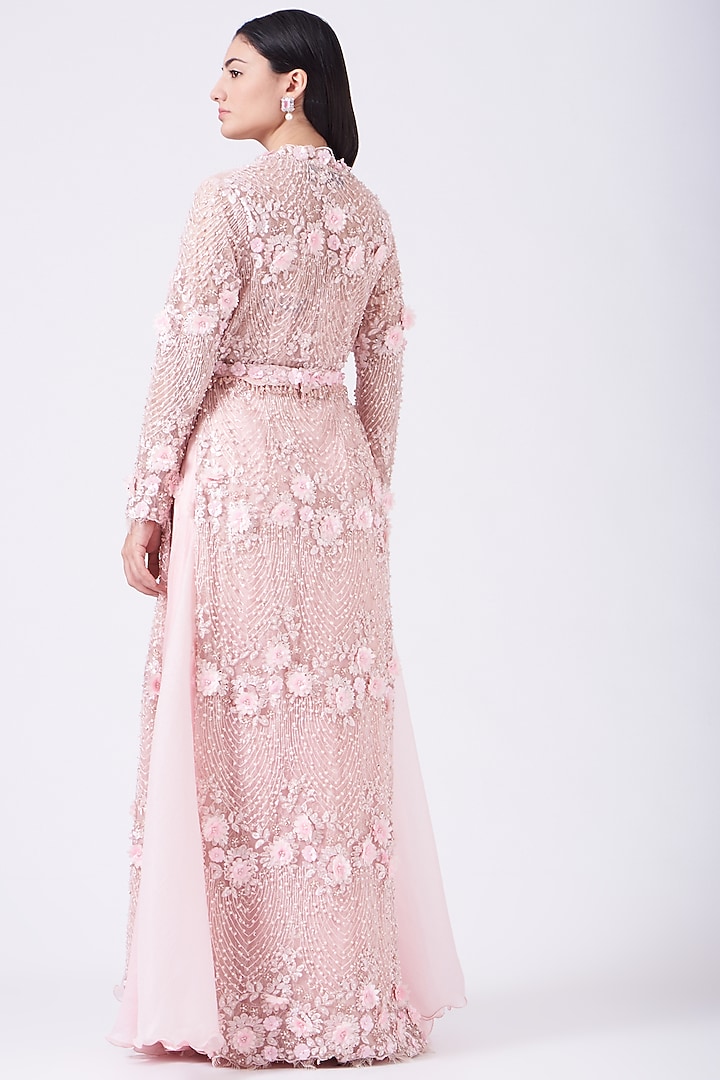Pink Embroidered Wedding Lehenga Set by House of Exotique at Pernia's Pop Up Shop