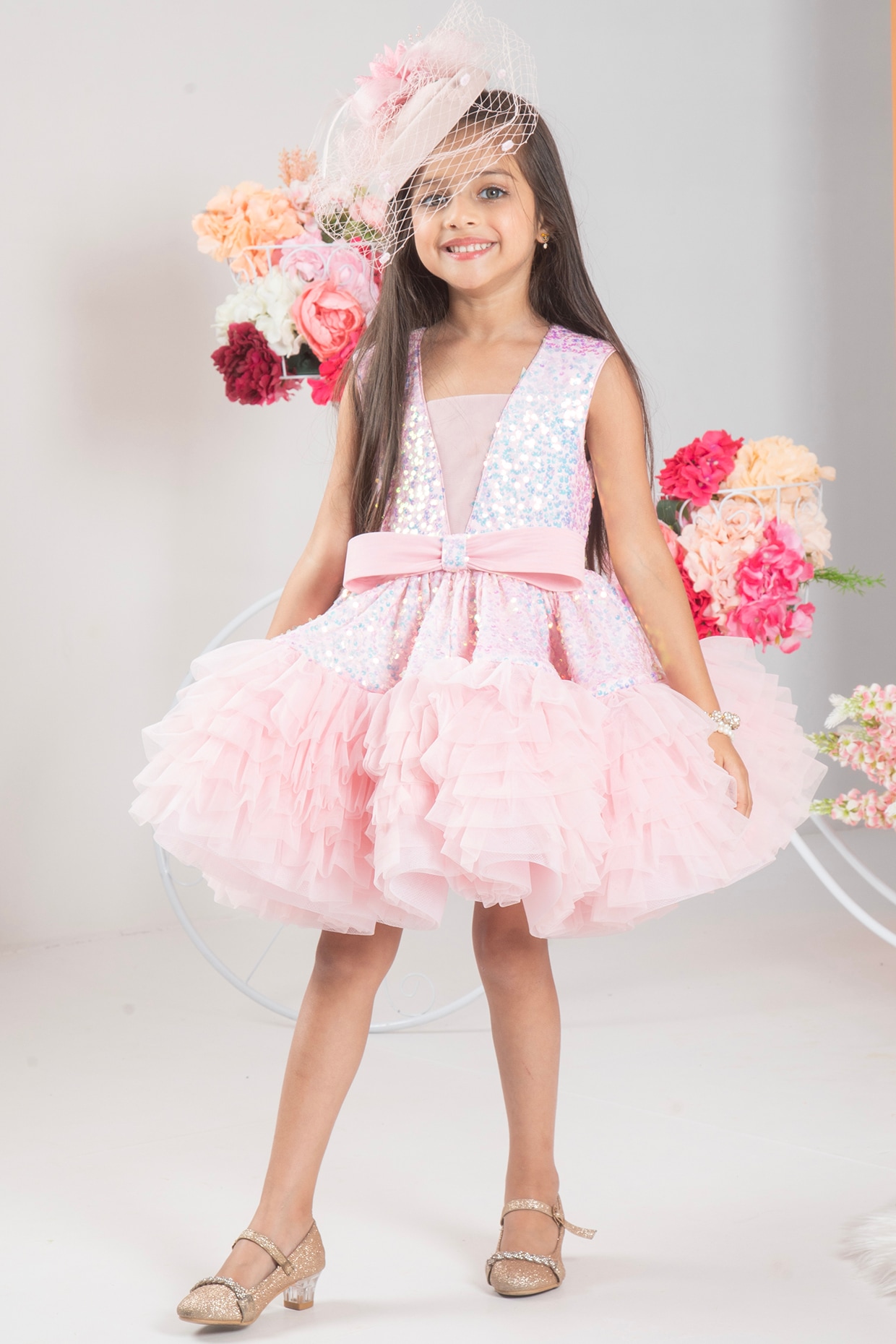 Buy New Girls Plain Skater Dress Kids Party Dresses With Free Belt Age 7 8  9 10 11 12 13 Year (9-10, Neon Pink ) Online at desertcartINDIA