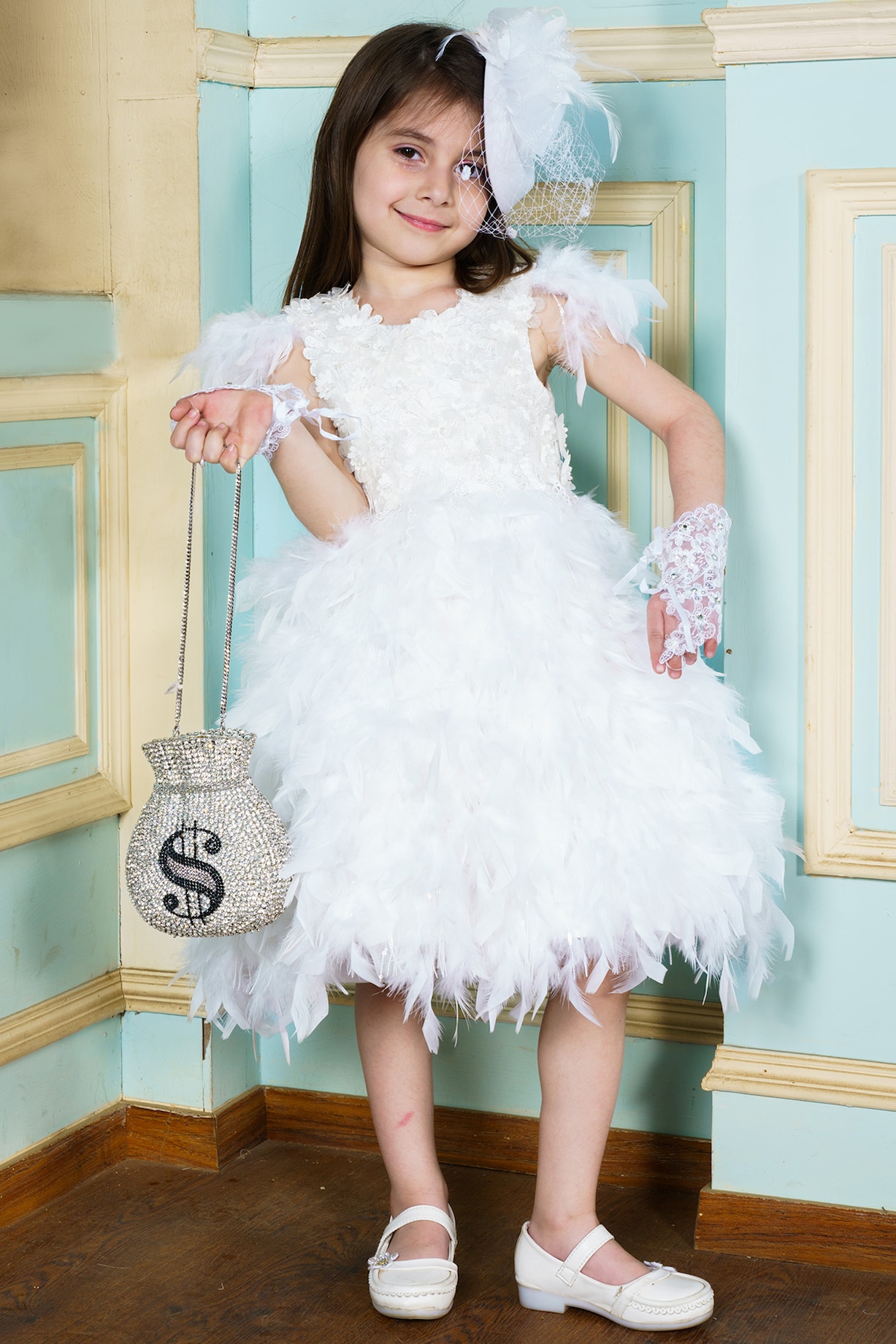 chinese dress ladies A-Line Wedding Gown with Lace main image 0