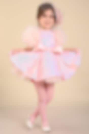 Pink Sequins & Tulle Dress For Girls by Hoity Moppet at Pernia's Pop Up Shop