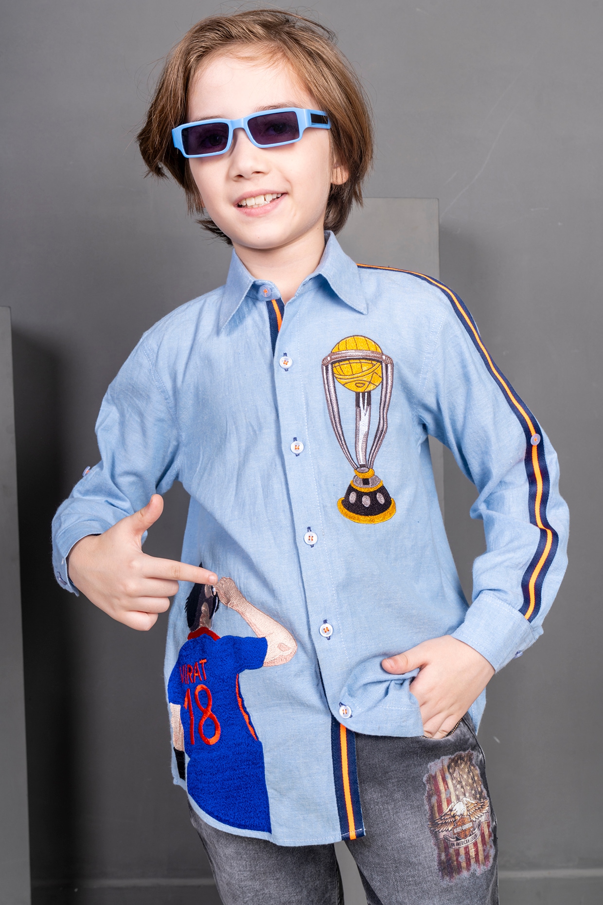 Orders boys designer shirt