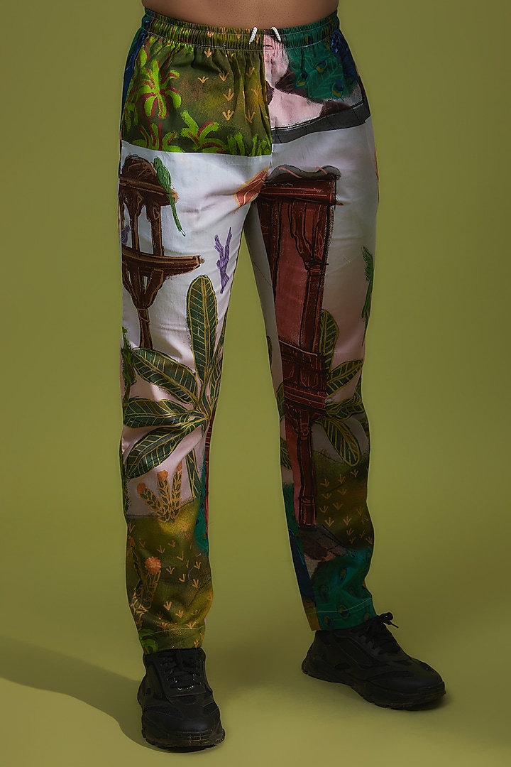 Multi-Colored Pure Cotton Digital Printed Co-Ord Set by House of K.C at Pernia's Pop Up Shop
