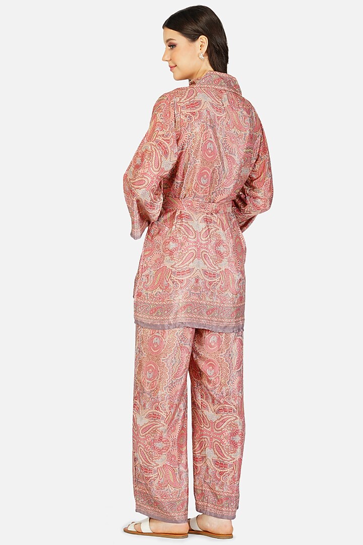 Multi-Colored Printed Co-Ord Set by House Of Kari at Pernia's Pop Up Shop