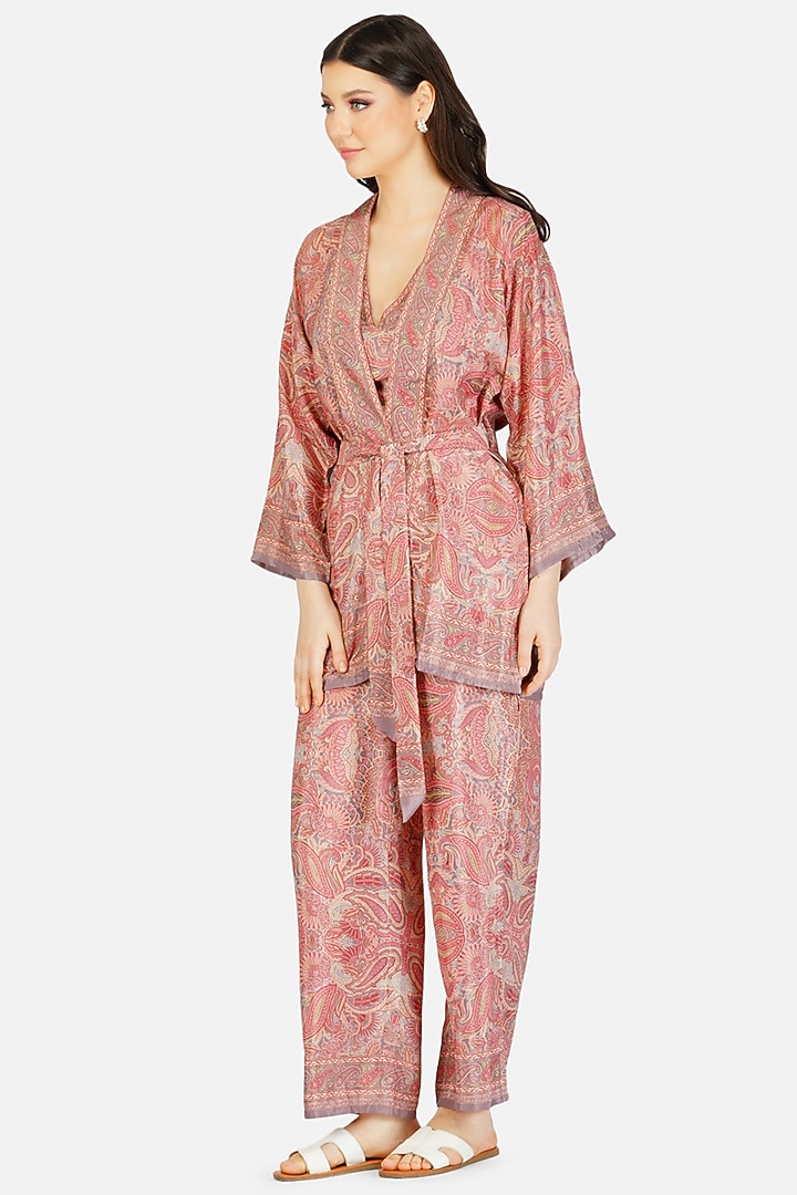 Multi-Colored Printed Co-Ord Set by House Of Kari at Pernia's Pop Up Shop