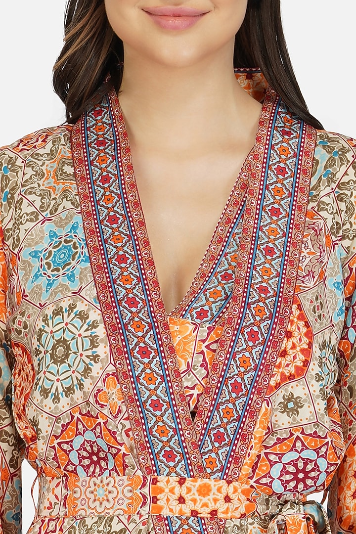 Multi-Colored Co-Ord Set With Print by House Of Kari at Pernia's Pop Up Shop
