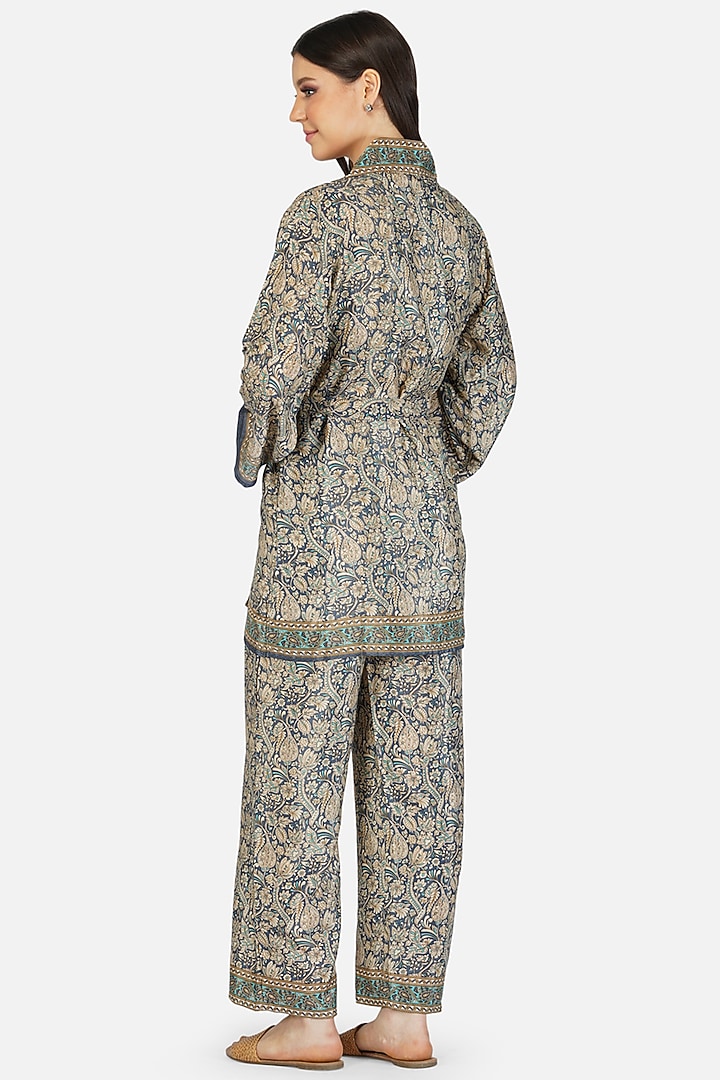 Grey Co-Ord Set With Print by House Of Kari at Pernia's Pop Up Shop