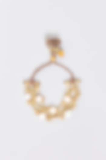 Gold Finish Water Pearl Bracelet by House Of Tuhina at Pernia's Pop Up Shop