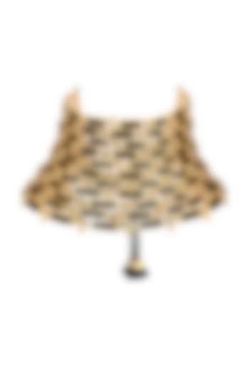 Gold Finish Freshwater Pearl Necklace by House of Tuhina at Pernia's Pop Up Shop