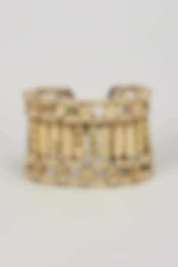 Gold Finish Bracelet by House Of Tuhina at Pernia's Pop Up Shop