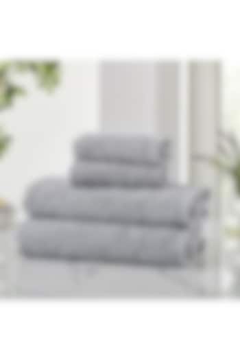 Vapor Blue Cotton Terry Bath Towel by HOUMN at Pernia's Pop Up Shop