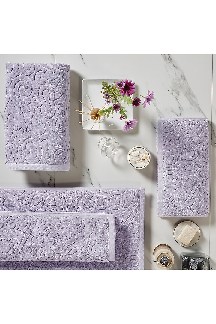 Iris Cotton Terry Towel Set by HOUMN at Pernia's Pop Up Shop