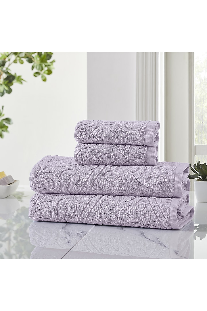 Iris Cotton Terry Bath Towel by HOUMN