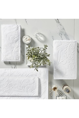 Egret Cotton Terry Towel Set by HOUMN
