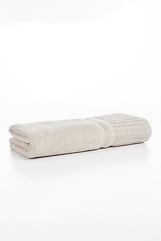 Ivory Cotton Bath Towel Set by HOUMN