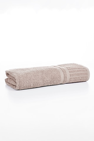 Chestnut Cotton Bath Towel Set by HOUMN