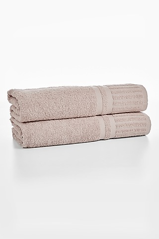 Chestnut Cotton Bath Towel by HOUMN