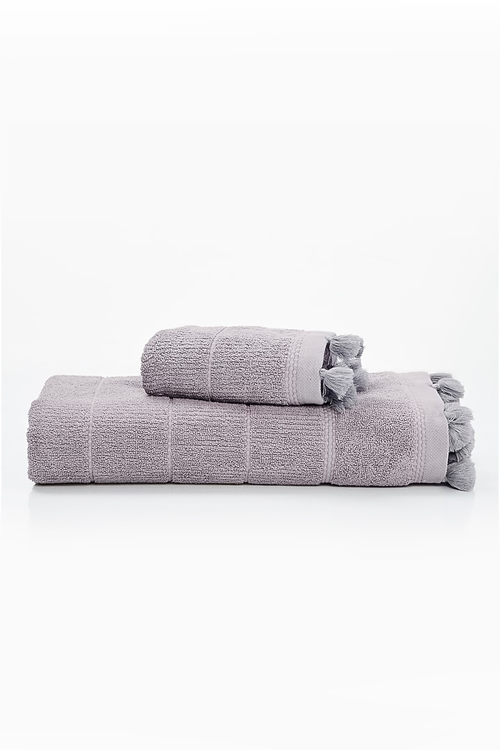 Porpoise Cotton Terry Towel Set by HOUMN at Pernia's Pop Up Shop