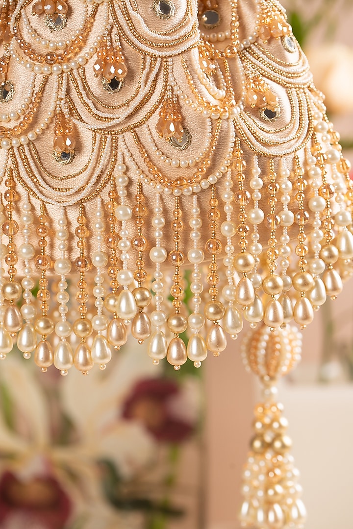 Premium Gold Embroidered Potli by House of Vian at Pernia's Pop Up Shop