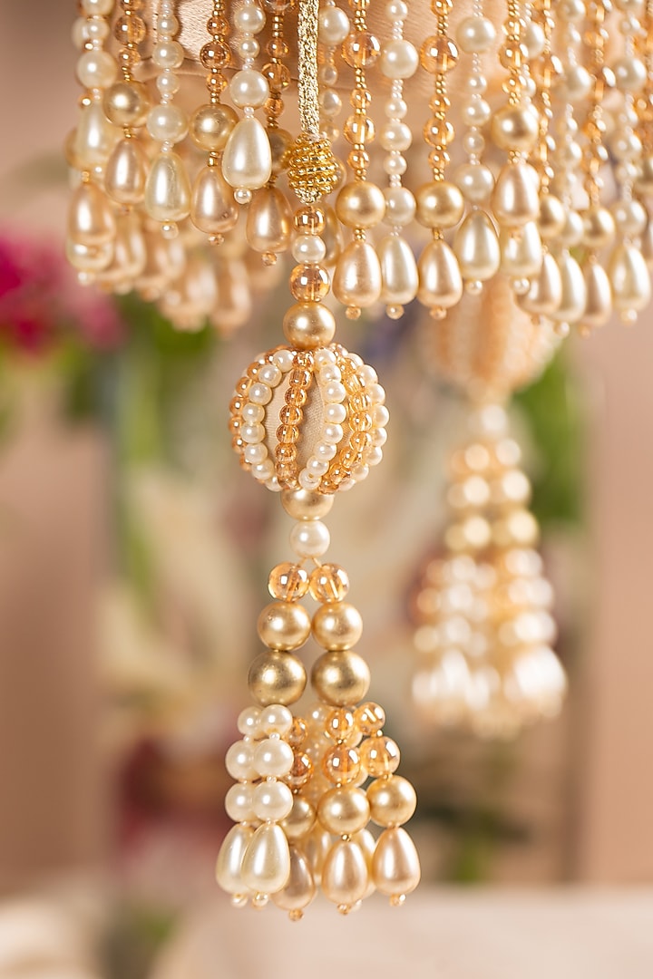 Premium Gold Embroidered Potli by House of Vian at Pernia's Pop Up Shop