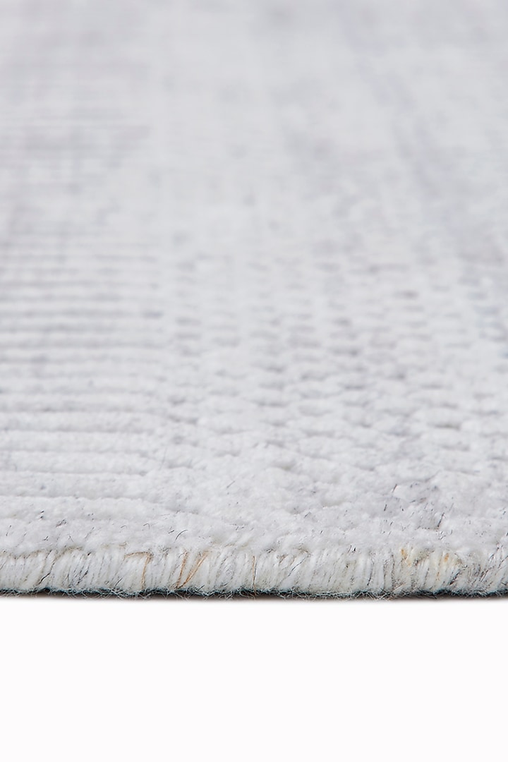 Ivory Cotton & Viscose Rug by HOUMN at Pernia's Pop Up Shop