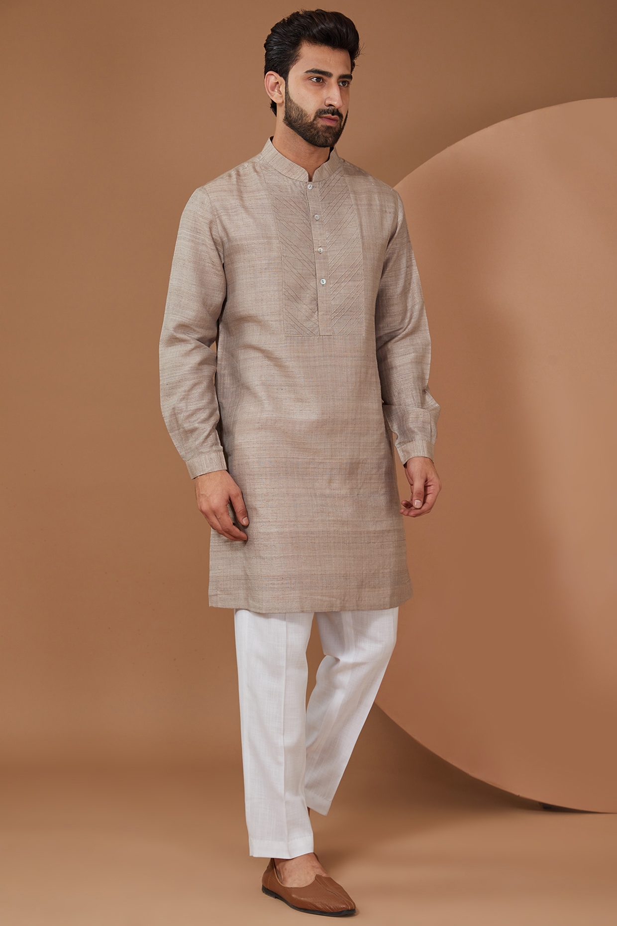 Coffee color kurta discount pajama