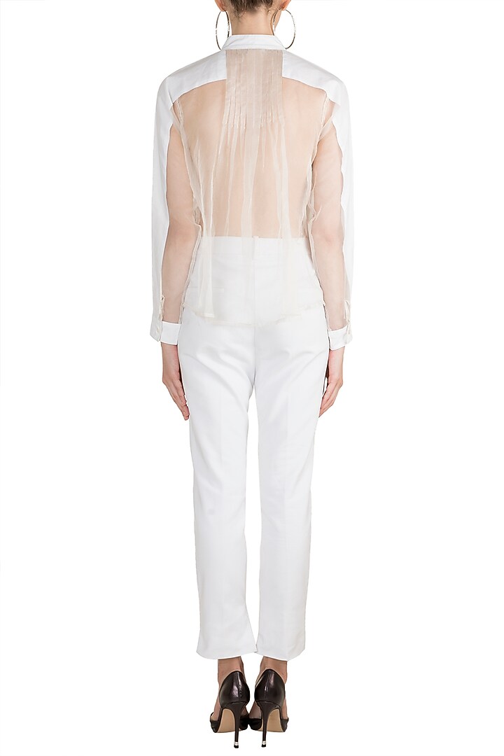 White Button Down Shirt by House of Sohn at Pernia's Pop Up Shop