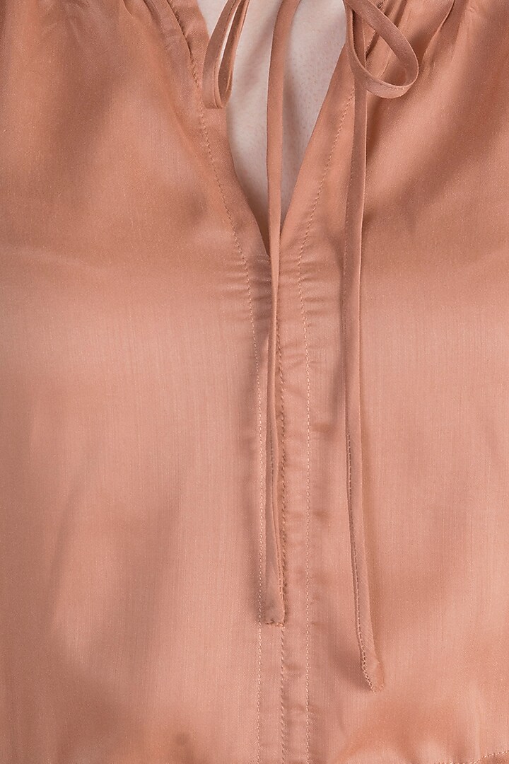 Blush Pink Tiered Ruffled Summer Dress by House of Sohn at Pernia's Pop Up Shop