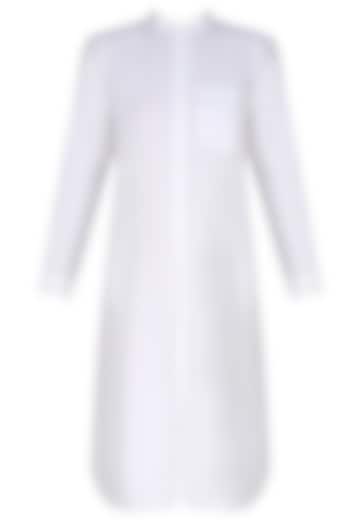 White ice shirt dress available only at Pernia's Pop Up Shop.