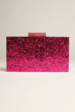 Pink Resin Sling Bag by HANDLE THOSE BAGS