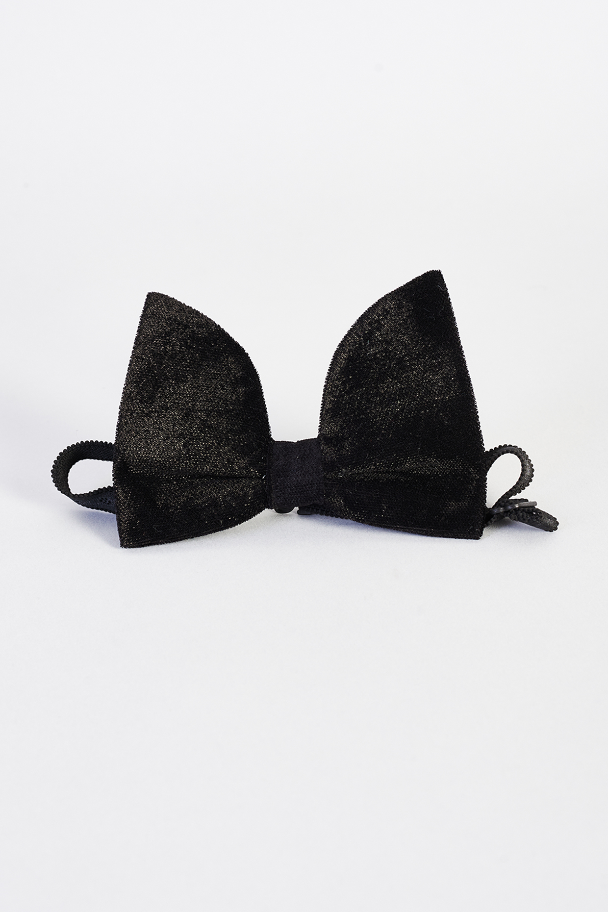 Black Velvet Bowtie by H2O