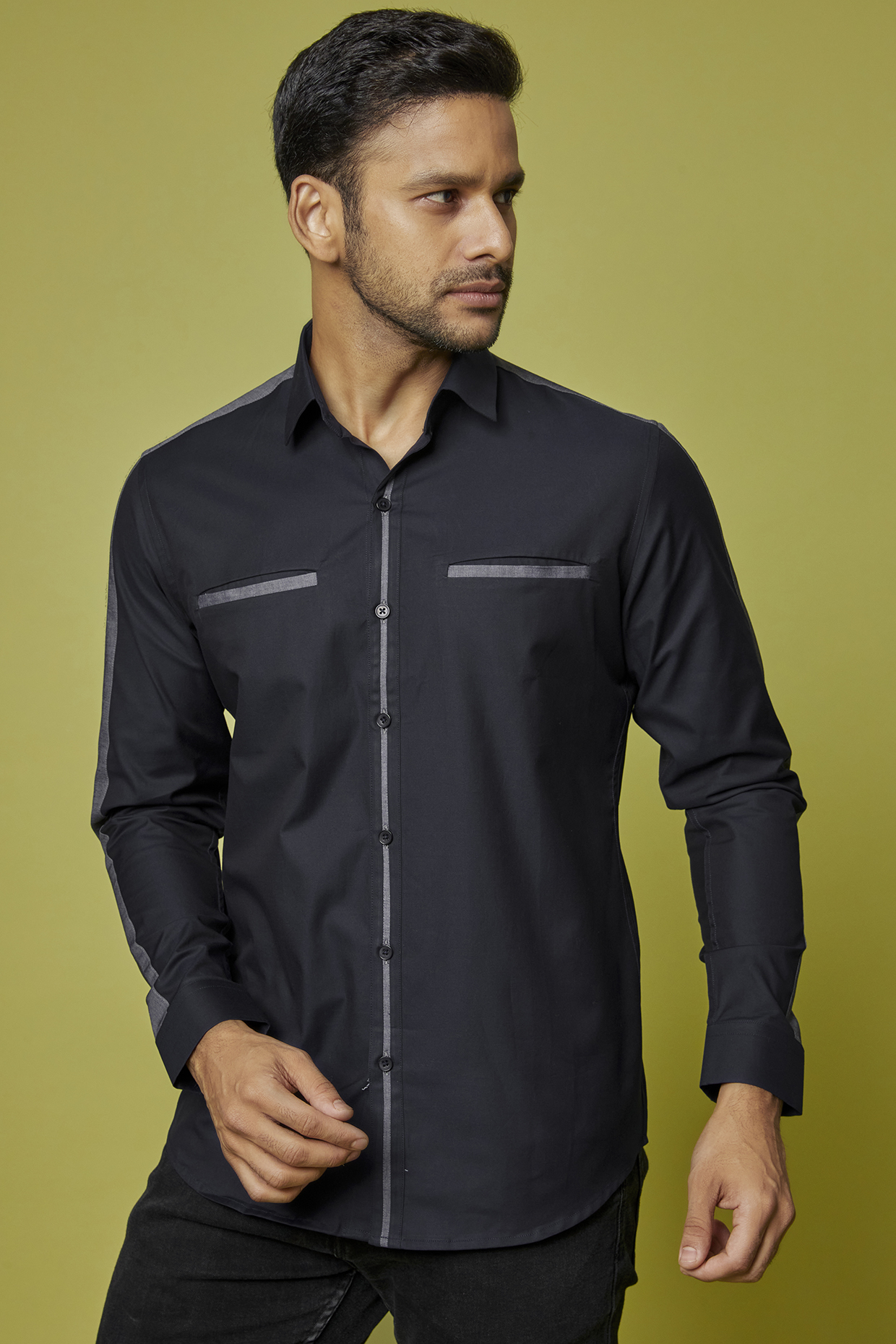 Blue Cotton Shirt by H2O