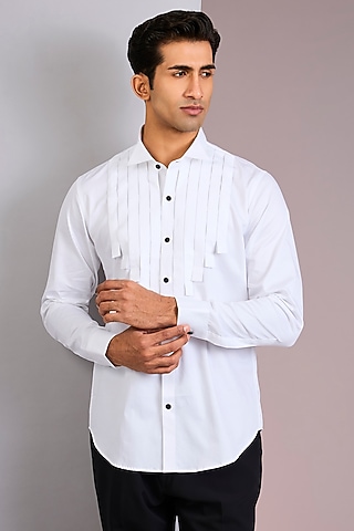 White Cotton Shirt by H2O