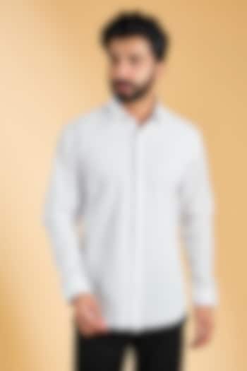 White Cotton Shirt by H2O