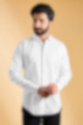White Cotton Shirt by H2O