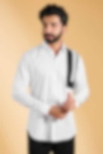 White Cotton Shirt by H2O