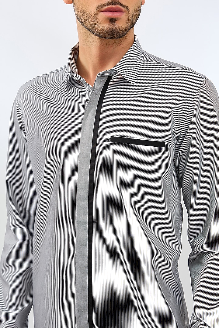 White Cotton Shirt by H2O at Pernia's Pop Up Shop