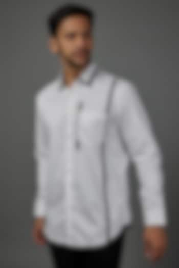 White Cotton Shirt by H2O